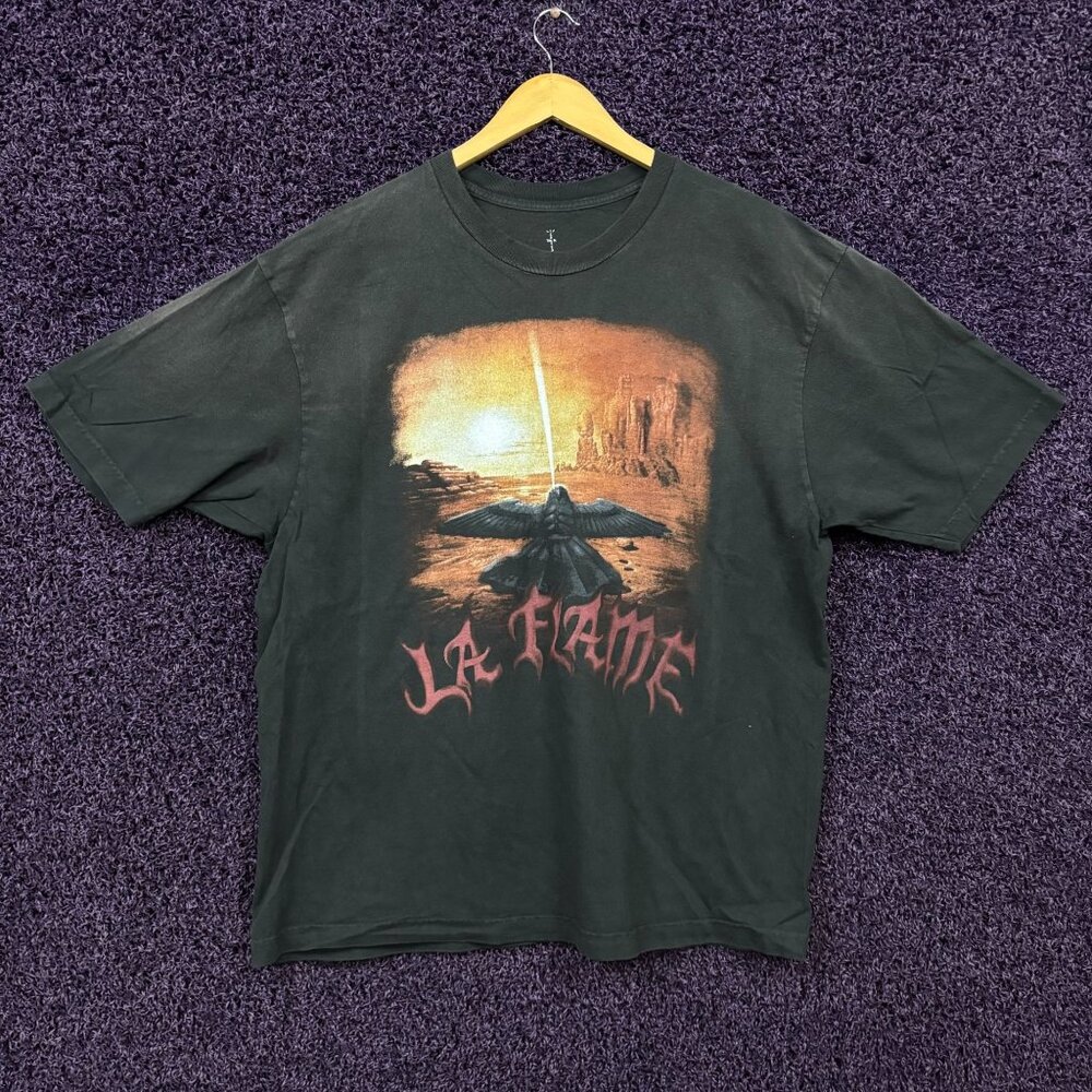 Travis Scott La Flame Coachella Exclusive T-Shirt Size Extra Large